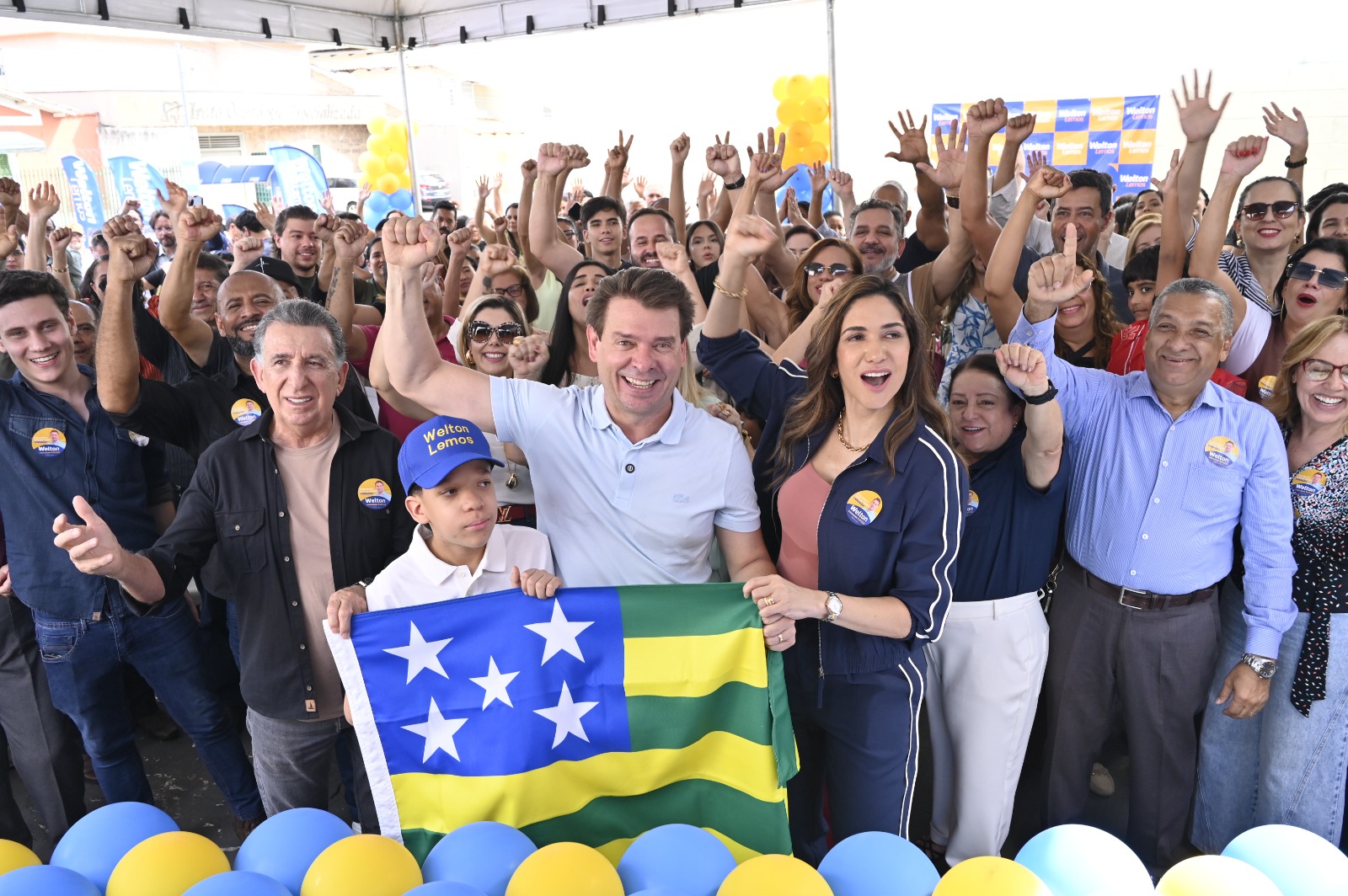 Welton Lemos reúne cerca de 500 pessoas na inauguração de escritório político e reforça compromisso com a população goianiense